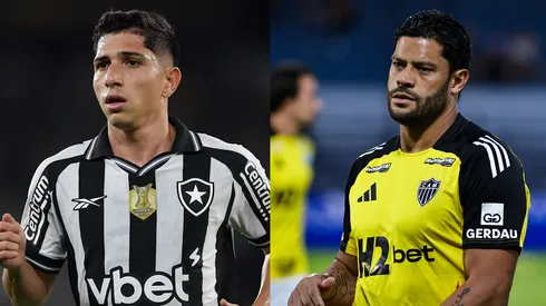 Savarino e Hulk. Fotos: Thiago Ribeiro e Fabio Giannelli (AGIF)