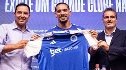 Atacante deu a sua opinião - Foto: Gustavo Aleixo/Cruzeiro. Foto: Gustavo Aleixo/Cruzeiro IMPORTANTE: Imagem destinada a uso institucional e divulgação, seu uso comercial está vetado incondicionalmente por seu autor e o Cruzeiro Esporte Clube. IMPORTANT: image intended for institutional use and distribution. Commercial use is prohibited unconditionally by its author and Cruzeiro Esporte Clube.
