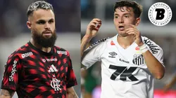 Michael é um dos alvos do Santos na janela de transferências - Foto: Gilson Lobo e Mauricio De Souza/AGIF