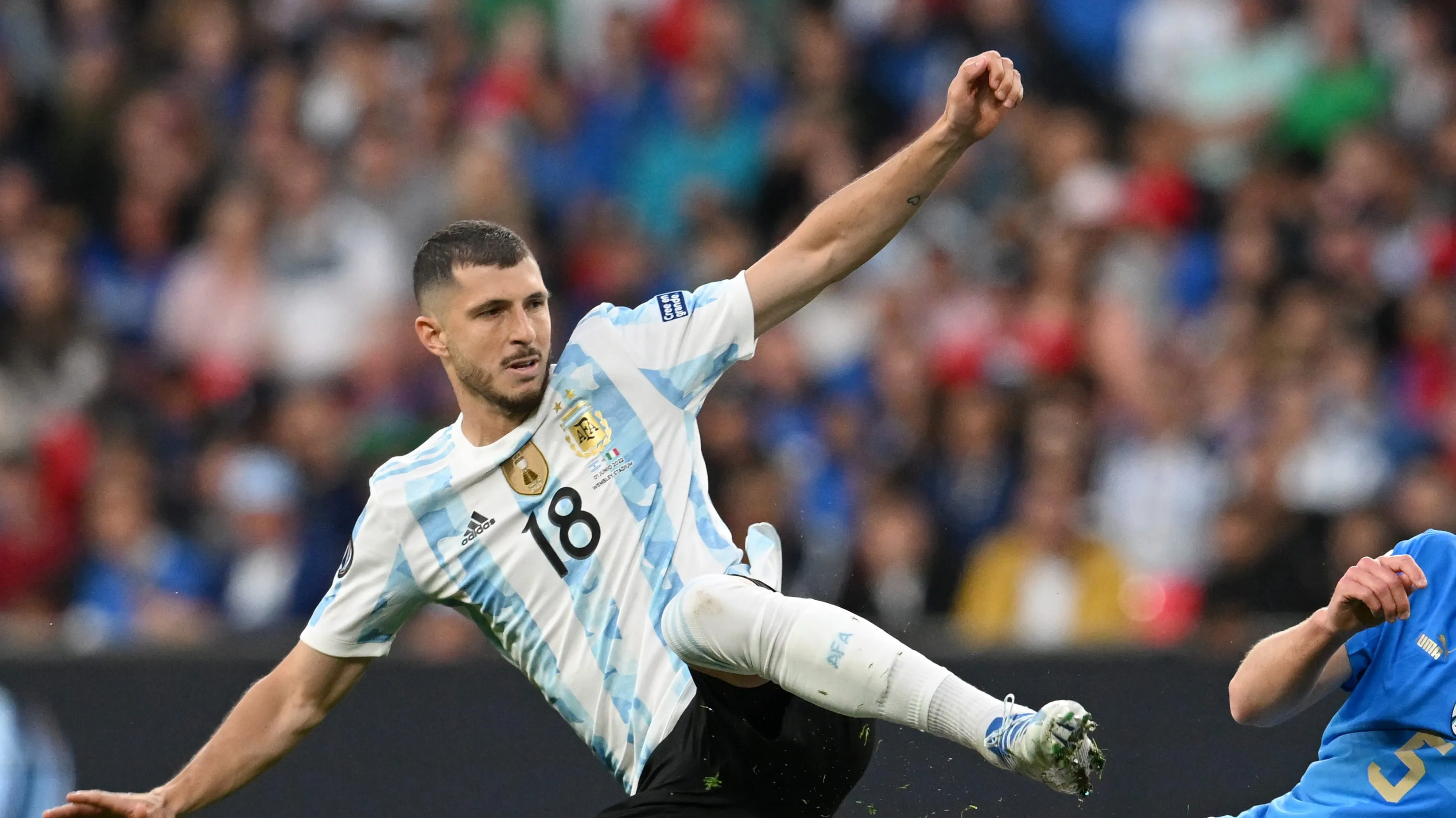 Foto: Claudio Villa/Getty Images – Guido Rodríguez foi campeão do mundo pela Argentina.