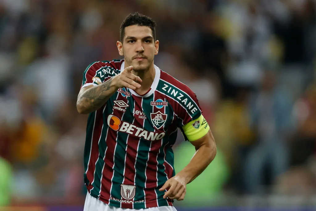 Nino em ação pelo Fluminense. Foto: Wagner Meier/Getty Images)
