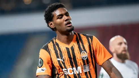 Lucas Ferreira foi vendido pelo São Paulo ao Shakhtar na metade de 2024 e agora interessa ao Timão – Foto: IMAGO / NurPhoto