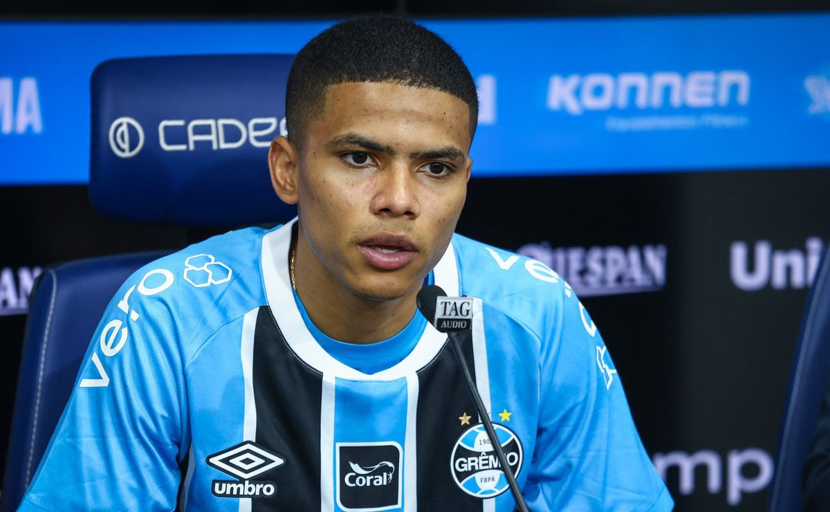 José Enamorado, novo reforço do Grêmio é sincero e abre o jogo em coletiva de apresentação