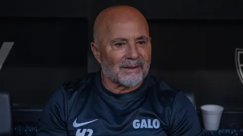 Sampaoli durante o 1° jogo de 2026