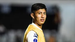 Miguelito, meia boliviano do Santos