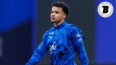 Kaio César atuando pelo Al-Hilal. (Photo by Abdullah Ahmed/Getty Images)