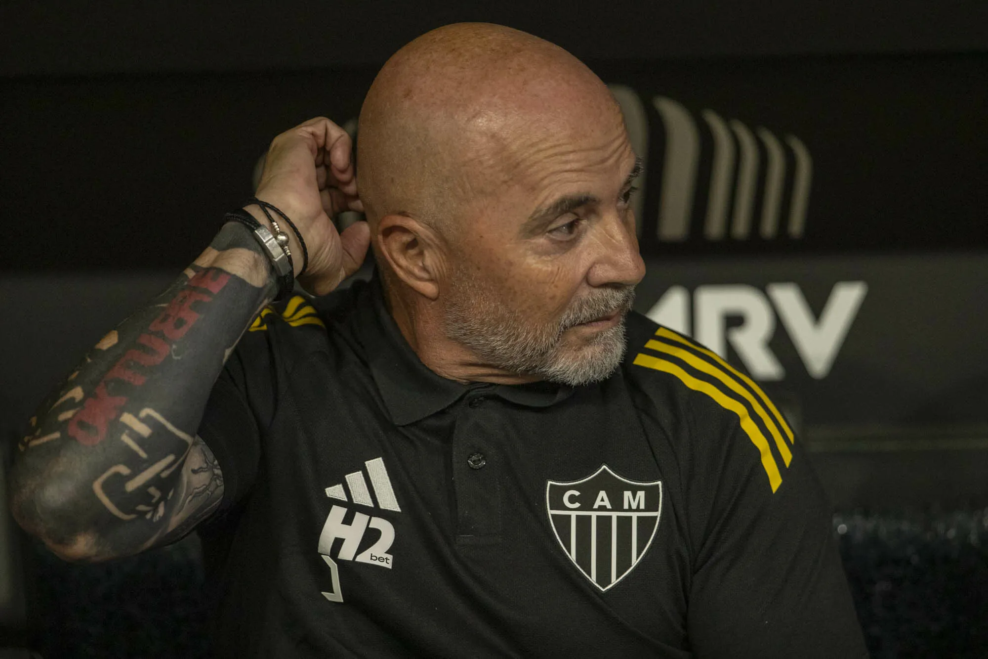 Maycon tende a chegar como titular no Galo. Foto: Fernando Moreno/AGIF