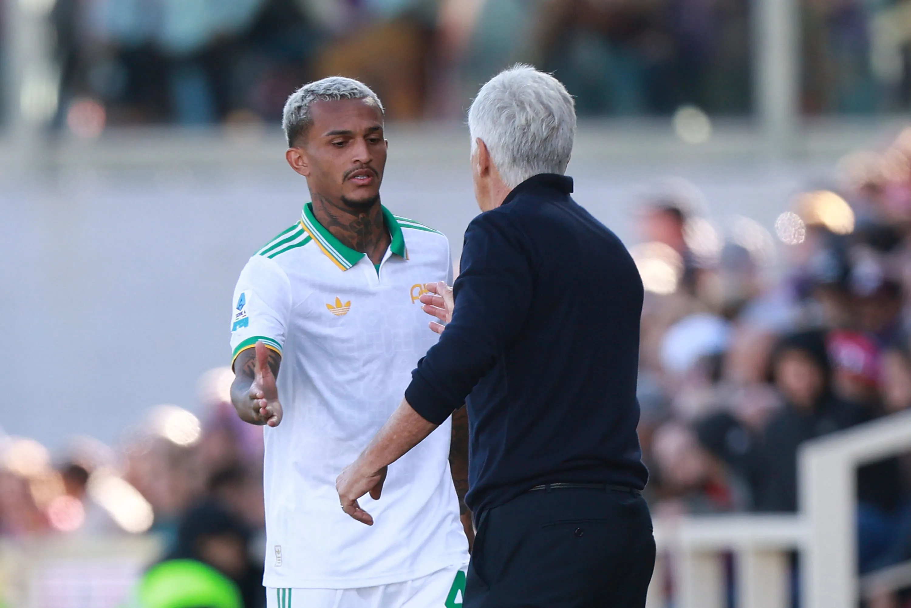 Wesley vem impressionando Gasperini, da Roma. Foto: Gabriele Maltinti/Getty Images.