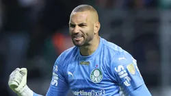 Weverton, goleiro do Palmeiras em partida pelo campeonato brasileiro (Foto: Alexandre Schneider/Getty Images)