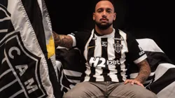 Maycon já vestiu o Manto Sagrado do Galo e quer acionar sua melhor versão - Foto: Luís Amaral / Atlético
