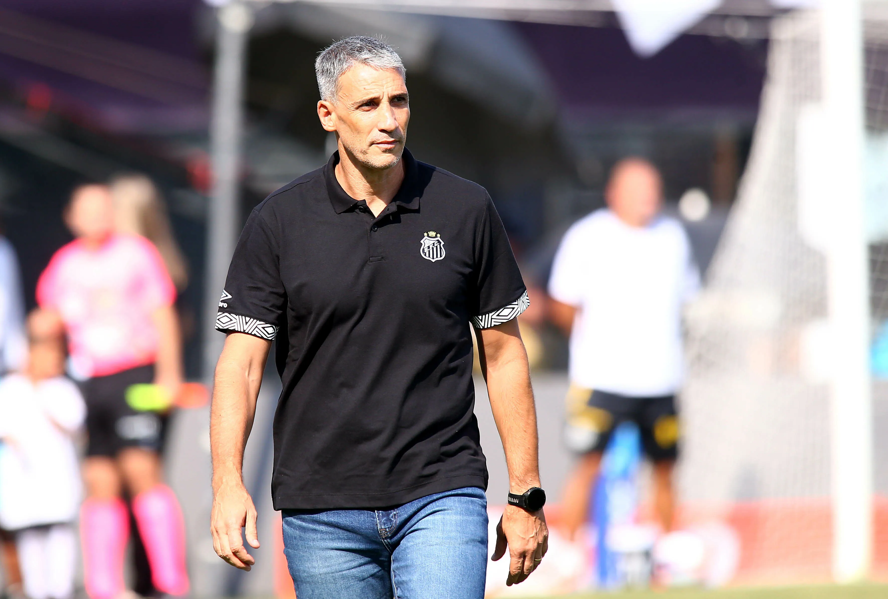 SP – SANTOS – 10/01/2026 – PAULISTA 2026, SANTOS X NOVORIZONTINO – Juan Pablo Vojvoda tecnico do Santos durante partida contra o Novorizontino no estadio Vila Belmiro pelo campeonato Paulista 2026. Foto: Mauricio De Souza/AGIF