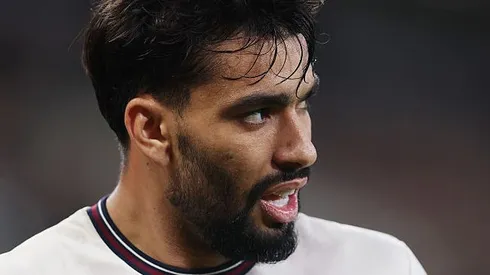 Paquetá durante partida contra o Everton. Foto: Michael Regan/Getty Images