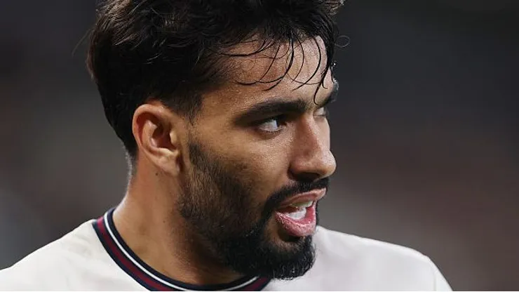 Paquetá durante partida contra o Everton. Foto: Michael Regan/Getty Images