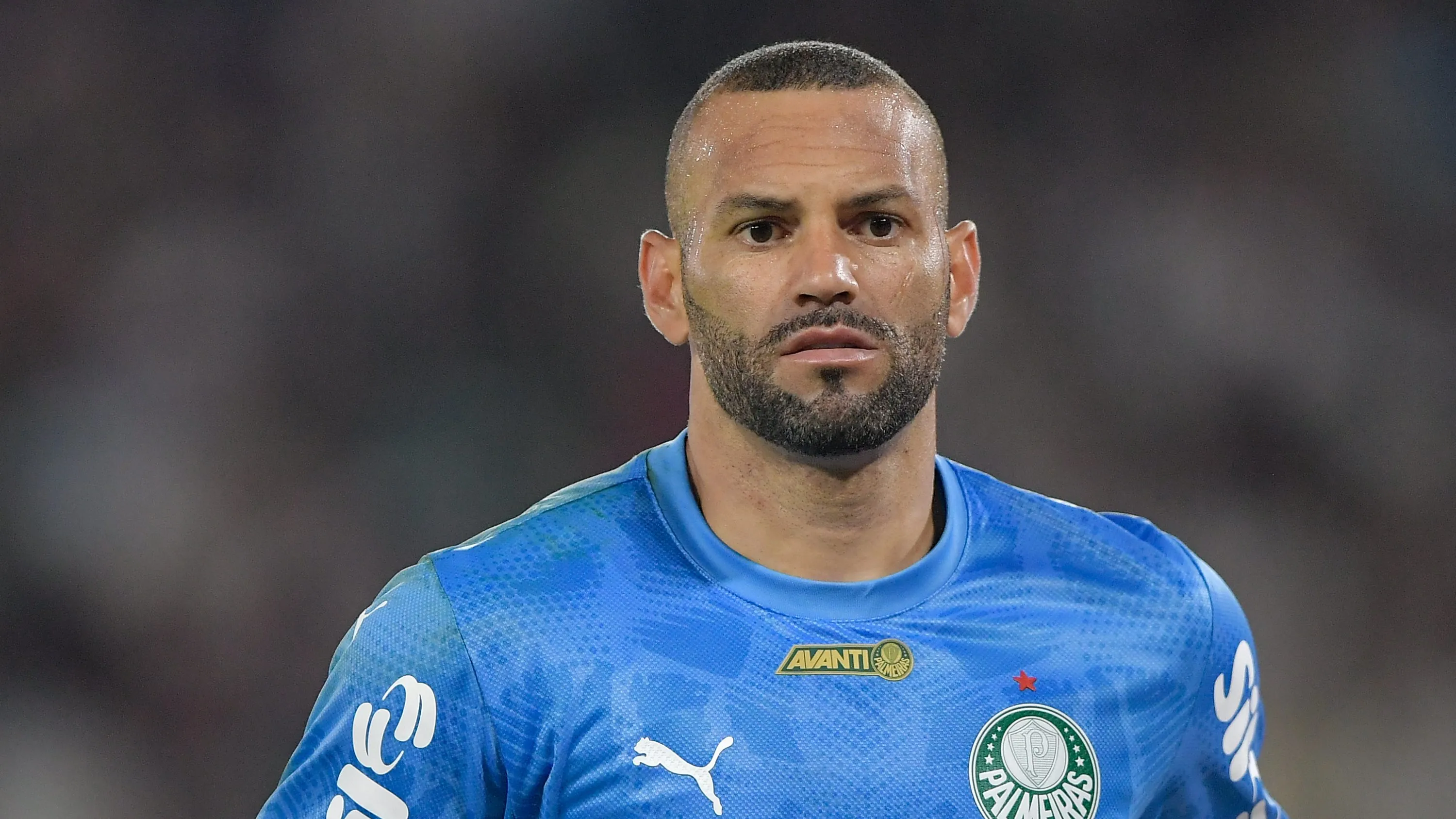 RJ – RIO DE JANEIRO – 23/07/2025 – BRASILEIRO A 2025, FLUMINENSE X PALMEIRAS – Weverton goleiro do Palmeiras durante partida contra o Fluminense no estadio Maracana pelo campeonato Brasileiro A 2025. Foto: Thiago Ribeiro/AGIF