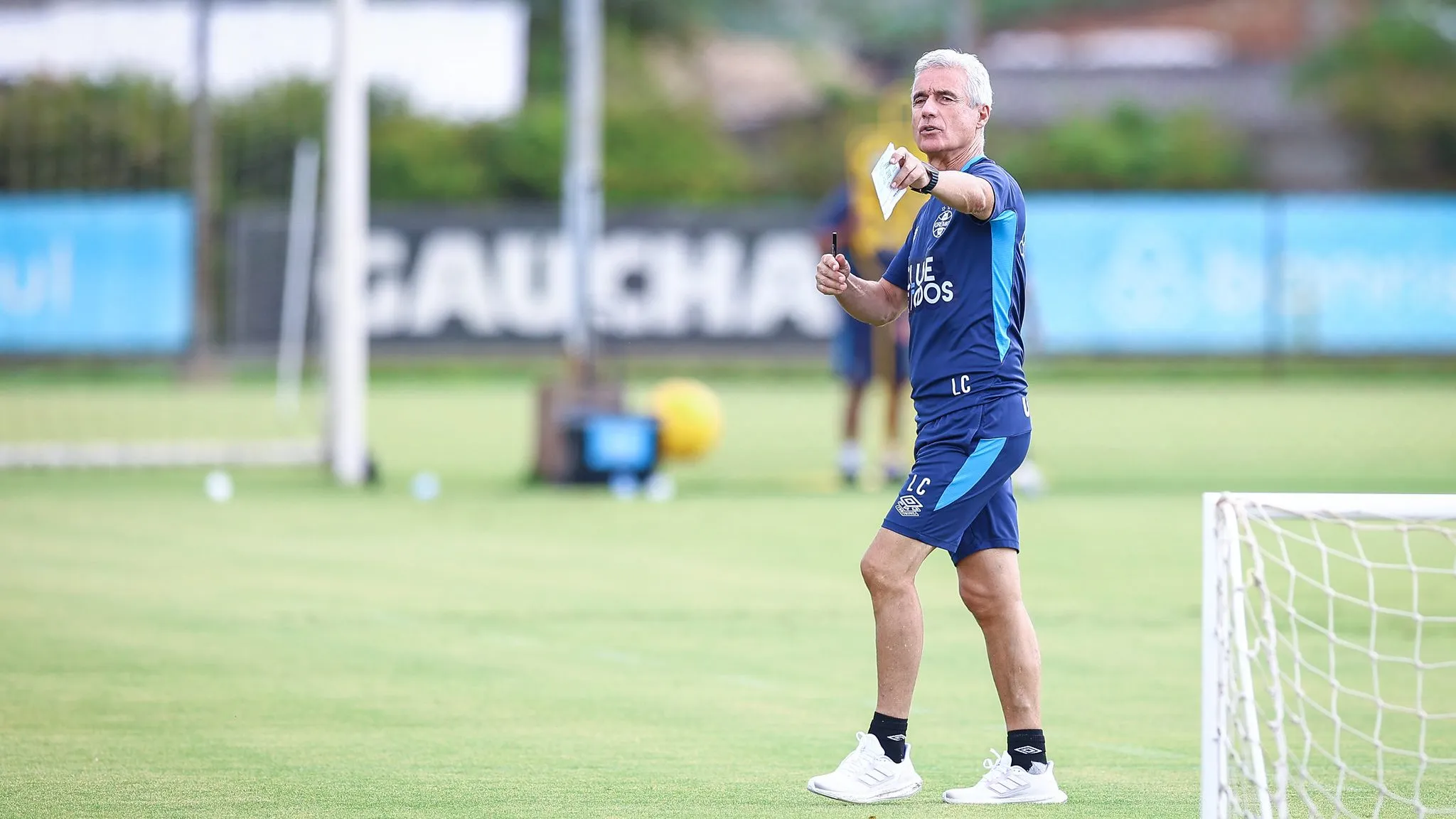 Castro treina o Imortal a espera de reforços – Foto: Flickr Oficial do Grêmio