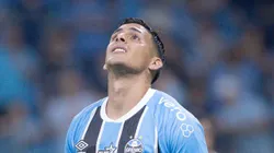 Pavón durante partida da Série A em 2025