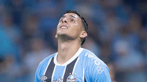 Pavón durante partida da Série A em 2025