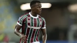 RJ - RIO DE JANEIRO - 14/05/2025 - COPA SUL-AMERICANA 2025, FLUMINENSE X UNION ESPANOLA - Jhon Arias jogador do Fluminense durante partida contra o Union Espanola no estadio Maracana pelo campeonato Copa Sul-americana 2025. Foto: Jorge Rodrigues/AGIF