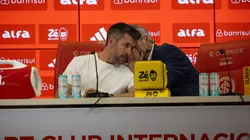 Pezzolano, técnico do Inter em entrevista coletiva (Foto: Filipe Maciel / Internacional)