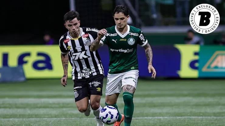 Palmeiras x Santos se enfrentam pelo Paulistão. Foto: Fabio Giannelli/AGIF