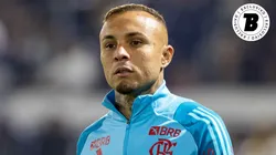 Cebolinha atuando pelo Flamengo em 2025. Foto: Joisel Amaral/AGIF