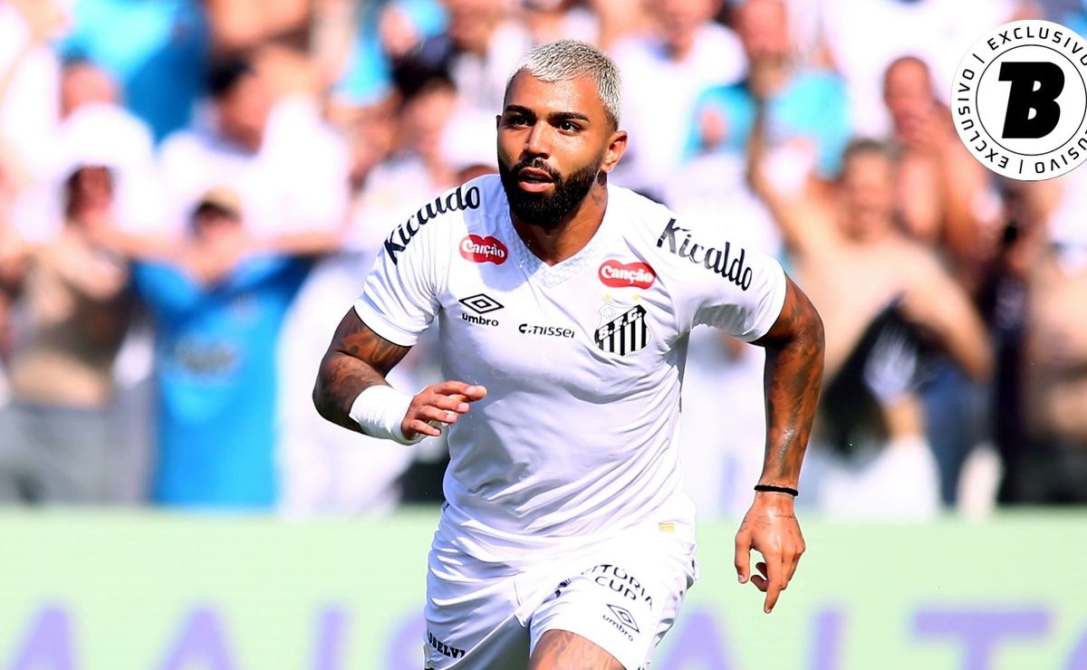 Gabigol está próximo de ultrapassar Ricardo Oliveira e atingir top 3 de artilheiros do Santos neste século