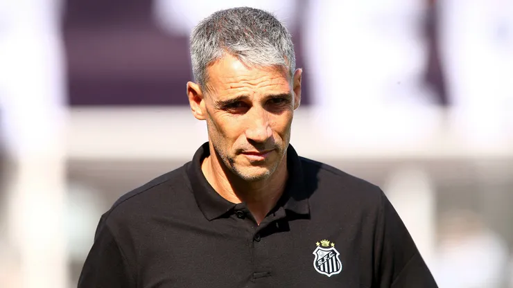 Vojvoda é o técnico do Santos. Foto: Mauricio De Souza/AGIF