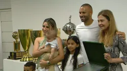 Weverton se despede do Palmeiras - Foto: Reprodução/CazeTV