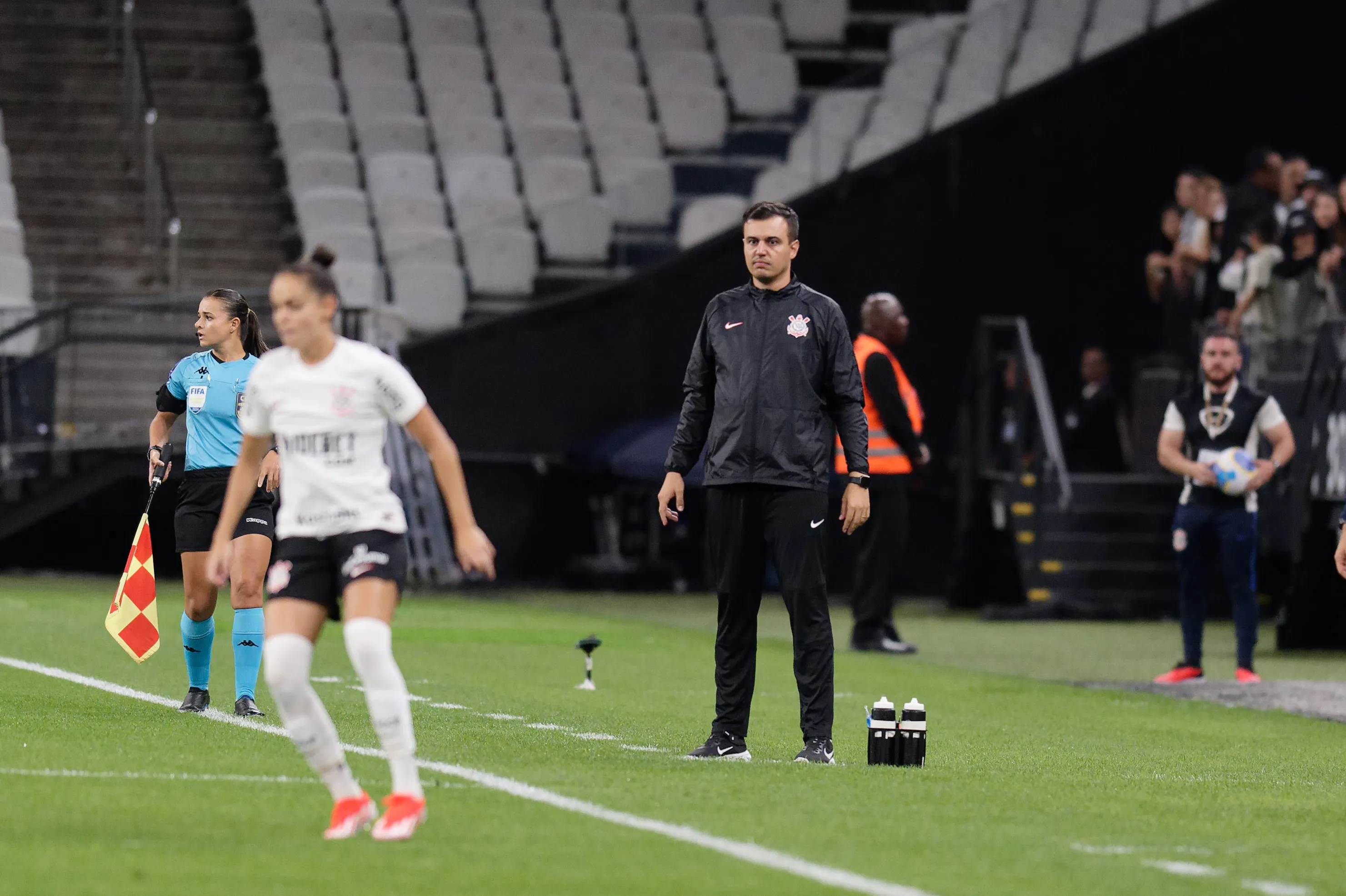 Lucas Piccinato, técnico do Corinthians. Foto: Anderson Romão/AGIF