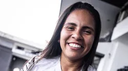 Katrine reforça as Sereias. Foto: Raul Baretta/Santos