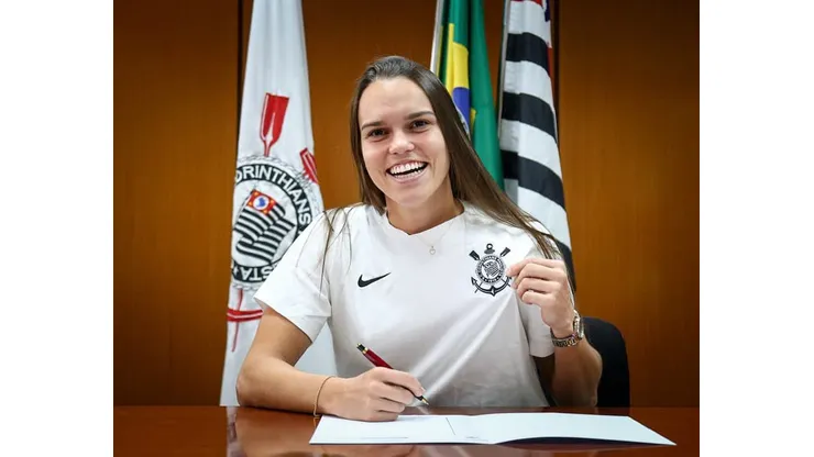 Ana Vitória retorna ao Corinthians. Foto: Rodrigo Gazzanel/Ag. Corinthians