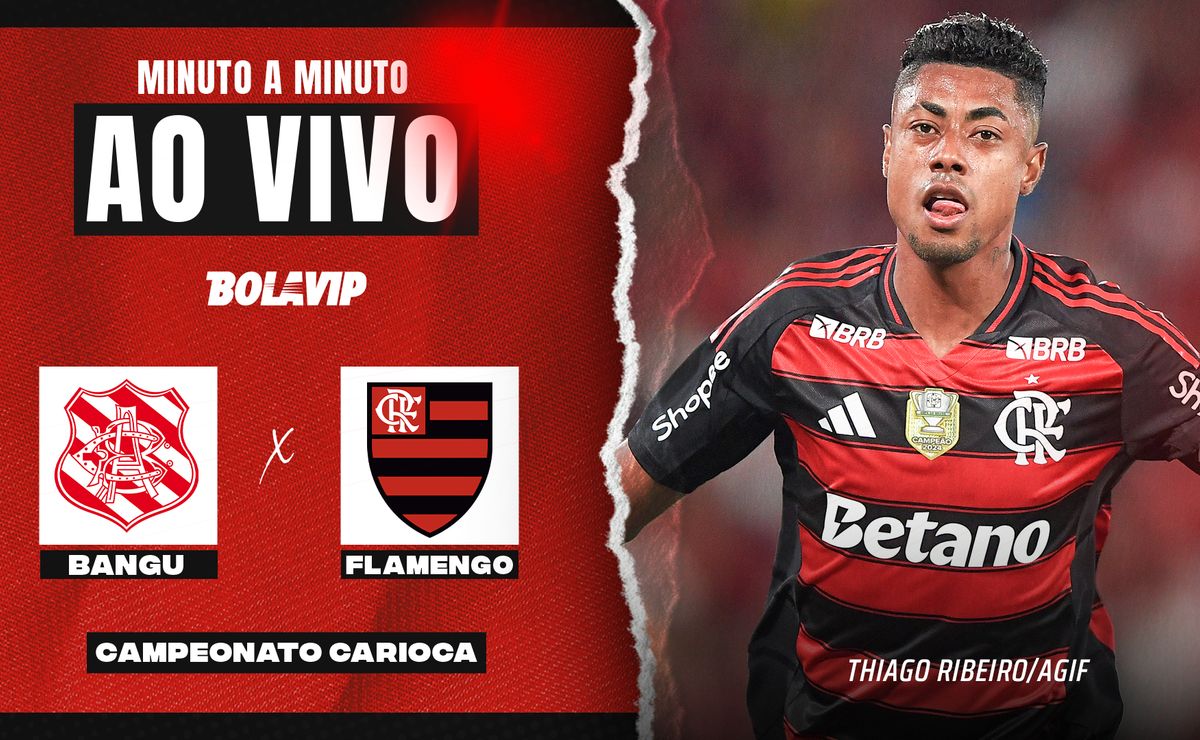 Bangu x Flamengo AO VIVO – Campeonato Carioca 2026 em tempo real