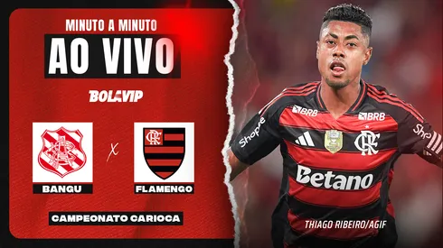 Acompanhe Bangu x Flamengo pelo Campeonato Carioca 2026. Foto: Thiago Ribeiro