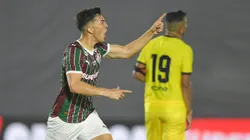 Lezcano marcou um dos gols do Fluminense. Foto: Thiago Ribeiro/AGIF