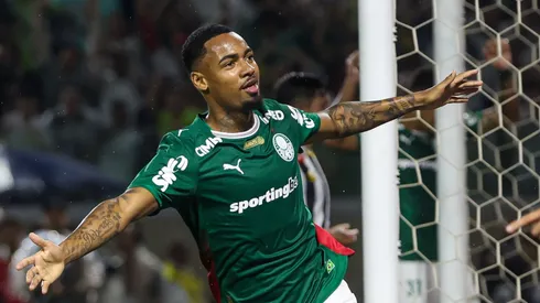 Allan marcou um belo gol em Palmeiras x Santos