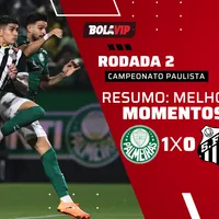 Palmeiras vence Santos com gol de Allan pelo Campeonato Paulista