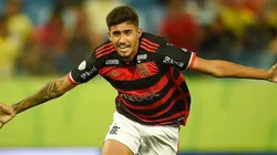 Guilherme Gomes autor do gol do Flamengo. Foto: Marcelo Cortes/Flamengo