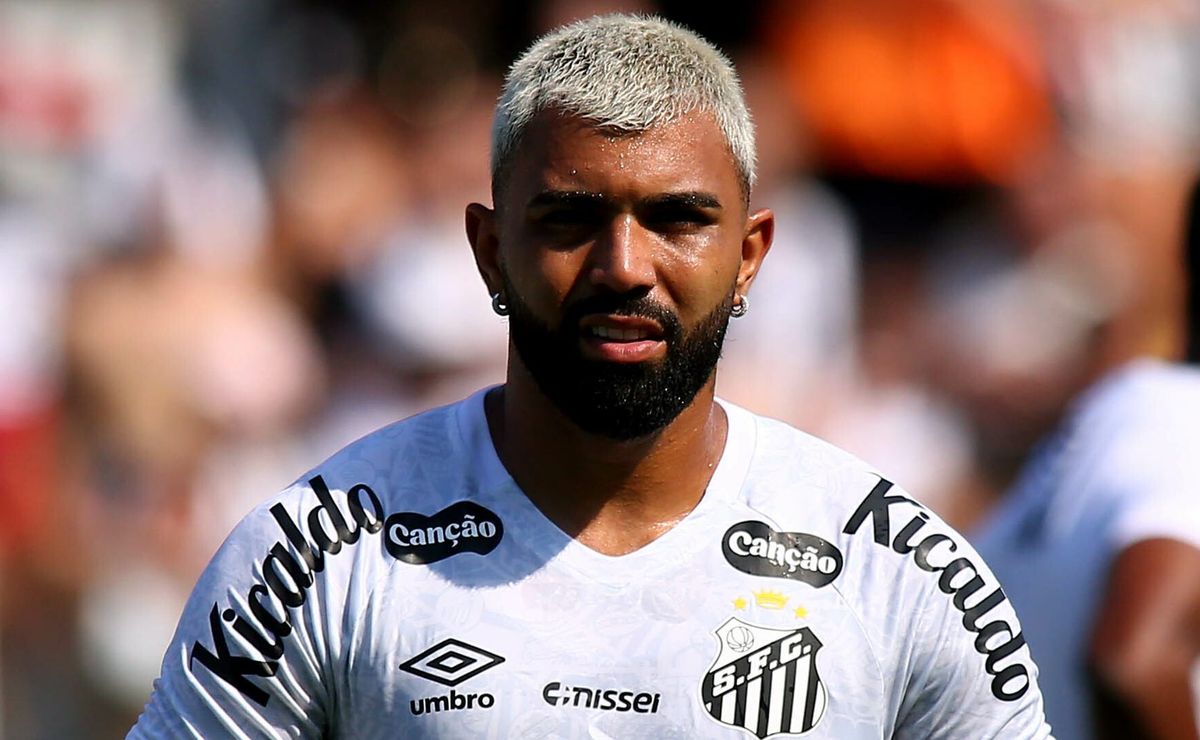 Juan Pablo Vojvoda explica Gabigol no banco na derrota do Santos para o Palmeiras na Arena Barueri