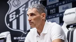 Vojvoda no Santos. Fotos: Raul Baretta/ Santos FC.