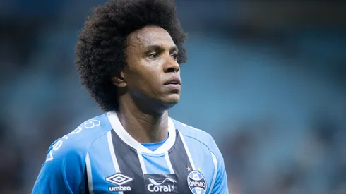 Willian detalhou a situação atual do elenco do Grêmio – Foto: Maxi Franzoi/AGIF