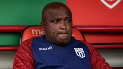 Reinaldo durante partida da Série D, no ano passado