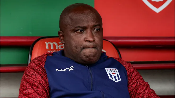 Reinaldo durante partida da Série D, no ano passado