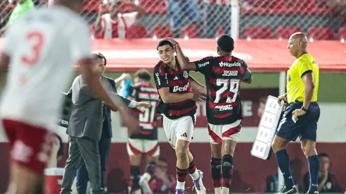 Jovens sub-20 do Flamengo em ação
