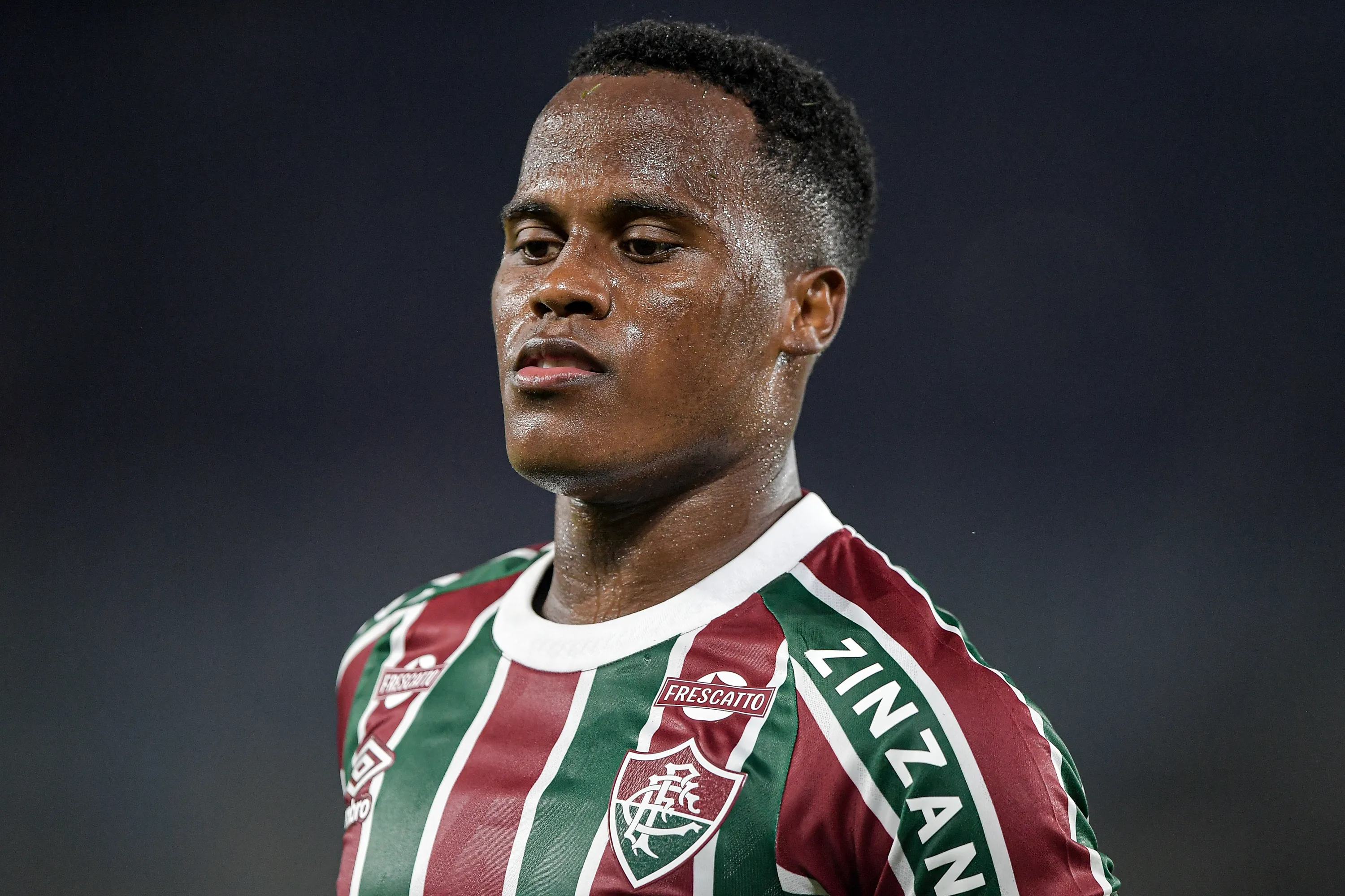 Arias jogador do Fluminense durante partida contra o Cruzeiro no estadio Maracana pelo campeonato Brasileiro A 2025. Foto: Thiago Ribeiro/AGIF
