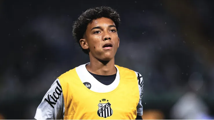 Robinho Jr, atacante do Santos