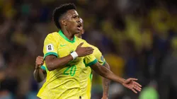 Estêvão na Seleção Brasileira. (Photo by Ruano Carneiro/Getty Images)
