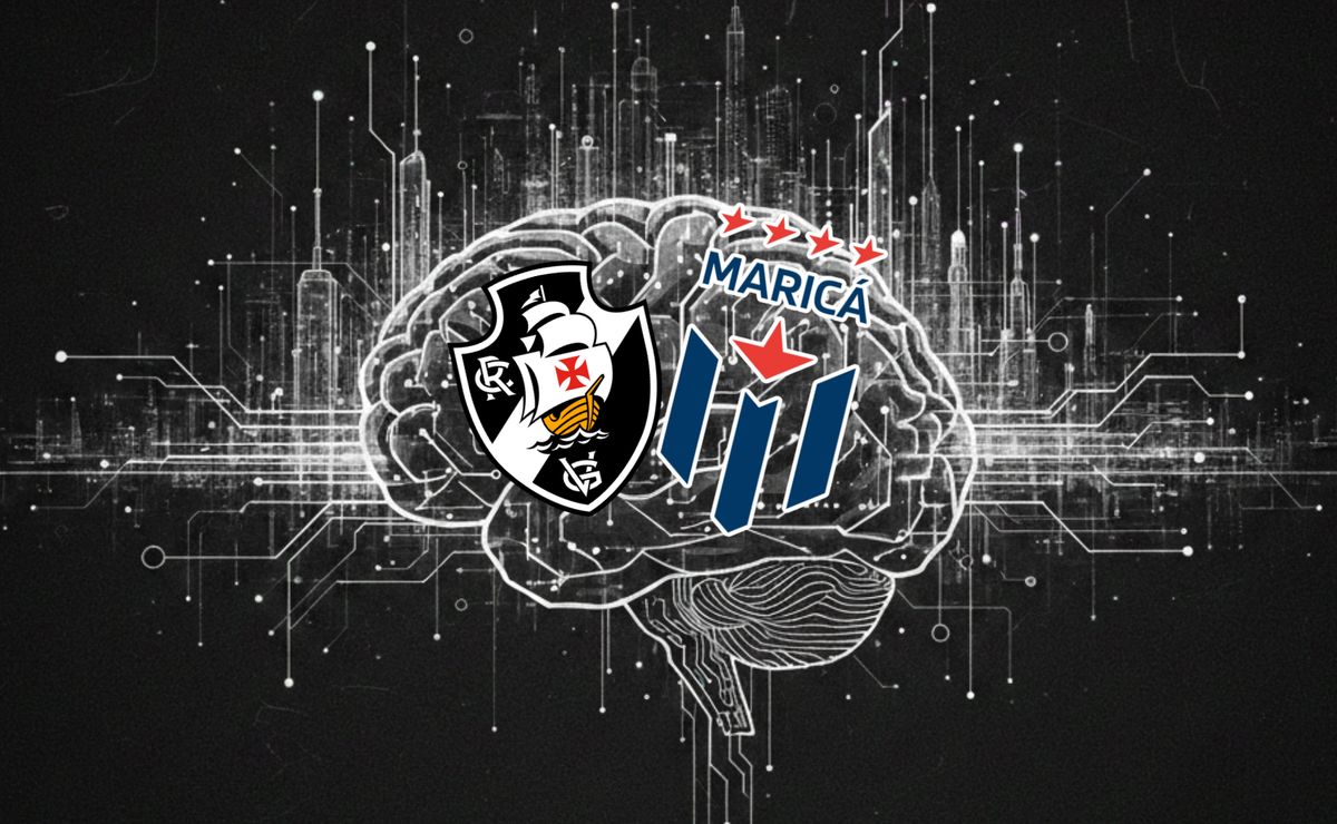 Vasco x Maricá ganha previsão da IA horas antes da bola rolar pelo Campeonato Carioca