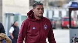 Rafael Navarro (ex-Palmeiras) jogador do Colorado Rapids durante chegada da equipe para partida contra o Real Salt Lake no estadio America First Field Stadium pelo campeonato MSL 2024. Foto: Fabio Giannelli/AGIF