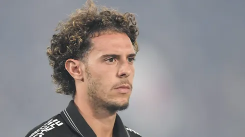 Nuno Moreira jogador do Vasco durante partida contra o Fluminense no estadio Maracana pelo campeonato Copa Do Brasil 2025. Foto: Thiago Ribeiro/AGIF