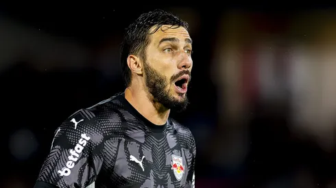 Cleiton, goleiro do Red Bull Bragantino contra o Corinthians